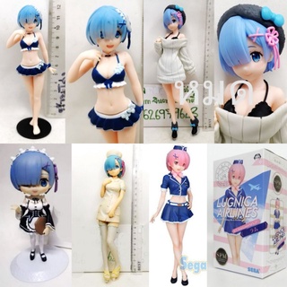 (แท้/มือ2) SEGA RE:ZERO - Rem white Nurse (Sakura) Ver. SEGA SPM Series โมเดล เรม แรม