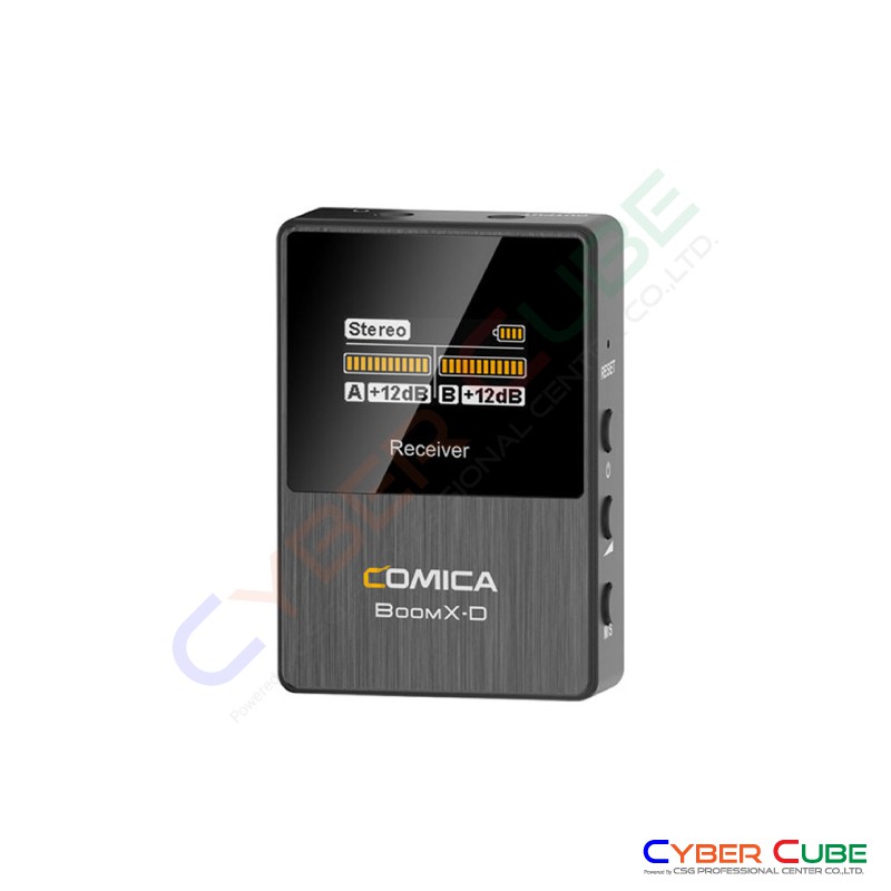 comica-boom-x-d-d2-2-4g-digital-1-trigger-2-wireless-microphone-ไมโครโฟนไร้สาย-ของแท้ศูนย์-ascenti