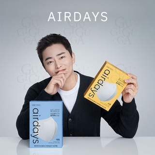 ภาพหน้าปกสินค้าหน้ากากอนามัย KF94 เกาหลี ของแท้ Airdays (สีขาว/ดำ) ที่เกี่ยวข้อง