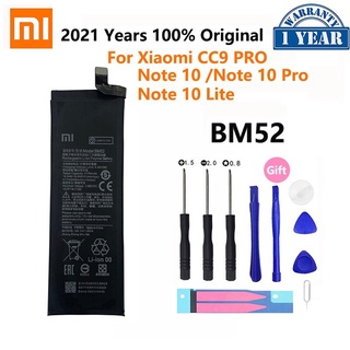 แบตเตอร์รี่ Xiaomi Mi Note 10 / Xiaomi Mi Note 10 Lite / Mi Note 10 Pro / CC9 Pro Battery BM52 5260MAh