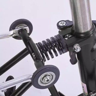 ราคาทักรับโค้ดจ้า[TYROBIKE]-สปริงหางหลัง Brompton 3sixty (จัดส่งเฉพาะตัวสปริง ไม่มีน็อตกับหมวกให้นะคะ)