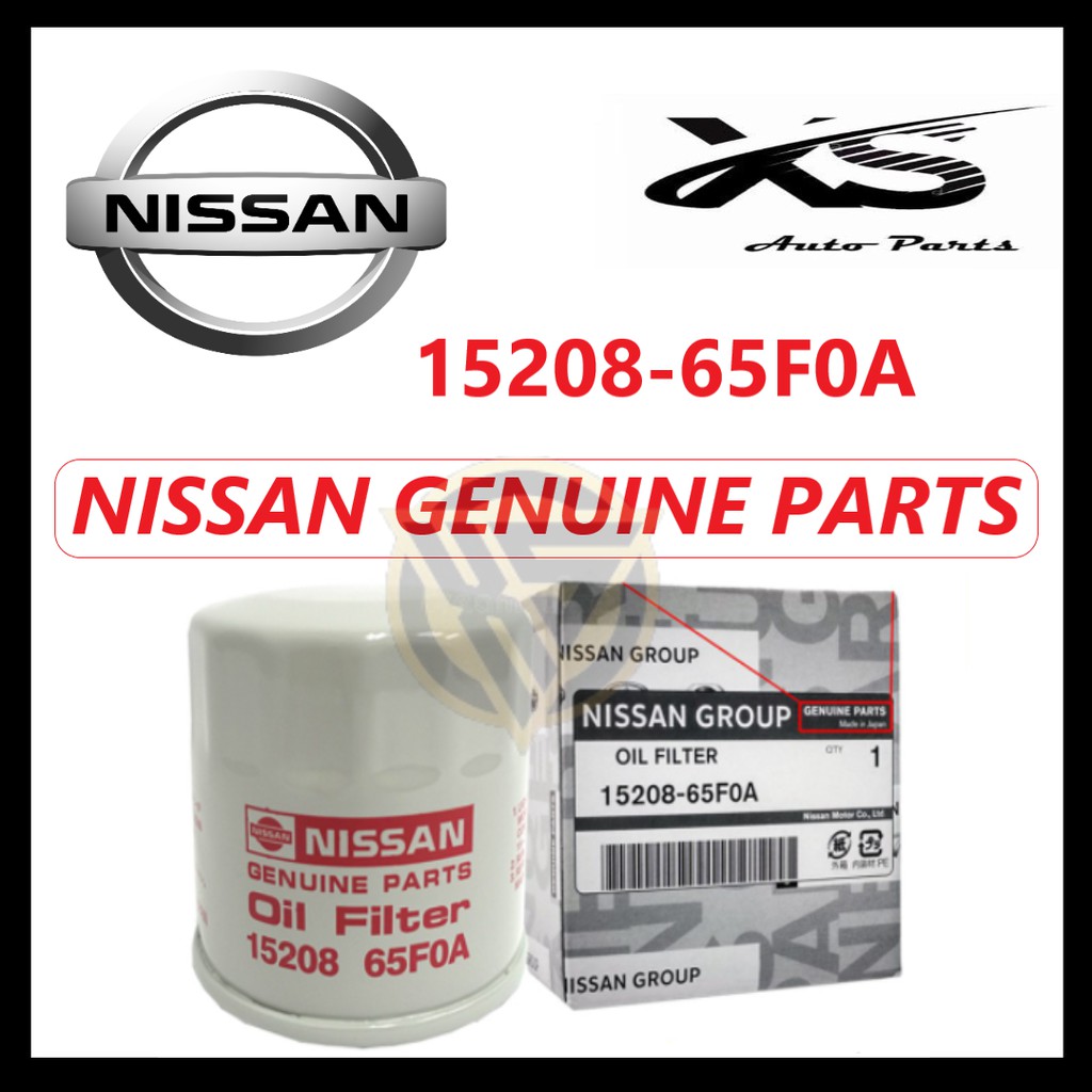 ไส้กรองน้ํามันเครื่อง Nissan 15208-65F0A 15208-65F00- Almera Teana ...