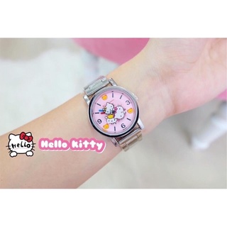 นาฬิกาคิตตี้ hello kitty watch 💕สายเหล็ก💕พร้อมส่ง