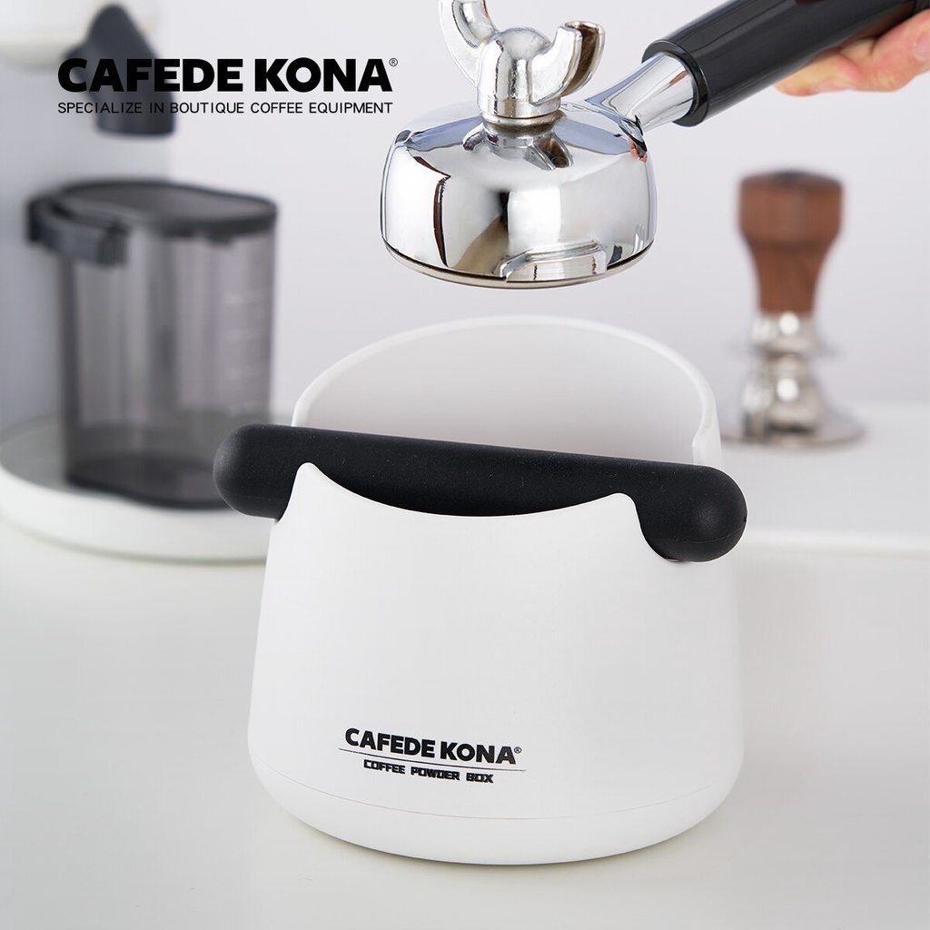 ภาพสินค้าCAFEDE KONA Coffee Powder Knock Box กล่องน็อคผงกาแฟ ขนาด 700 ml จากร้าน cafe_at_home บน Shopee ภาพที่ 1