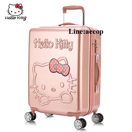 pre-order-กระเป๋าเดินทางคิตตี้น่ารัก-hellokitty-size20-24