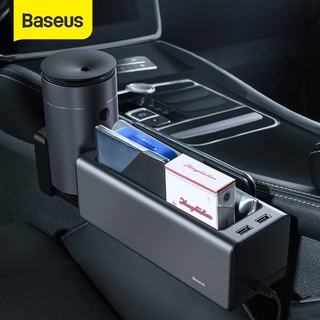 Baseus ที่วางโทรศัพท์ ช่องว่างช่องว่างด้านข้างเบาะนั่งรถยนต์ แบบโลหะ สากล