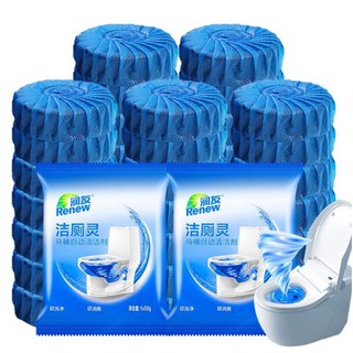 Renew Cleaning tablets เม็ดทำความสะอาดฆ่าเชื้อโรคในชักโครก