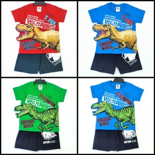 ภาพหน้าปกสินค้า่ชุดเด็ก เสื้อยืด+กางเกง ไดโนเสาร์ จูราสสิค เวิลด์ Jurassic world (ลิขสิทธิ์) ที่เกี่ยวข้อง