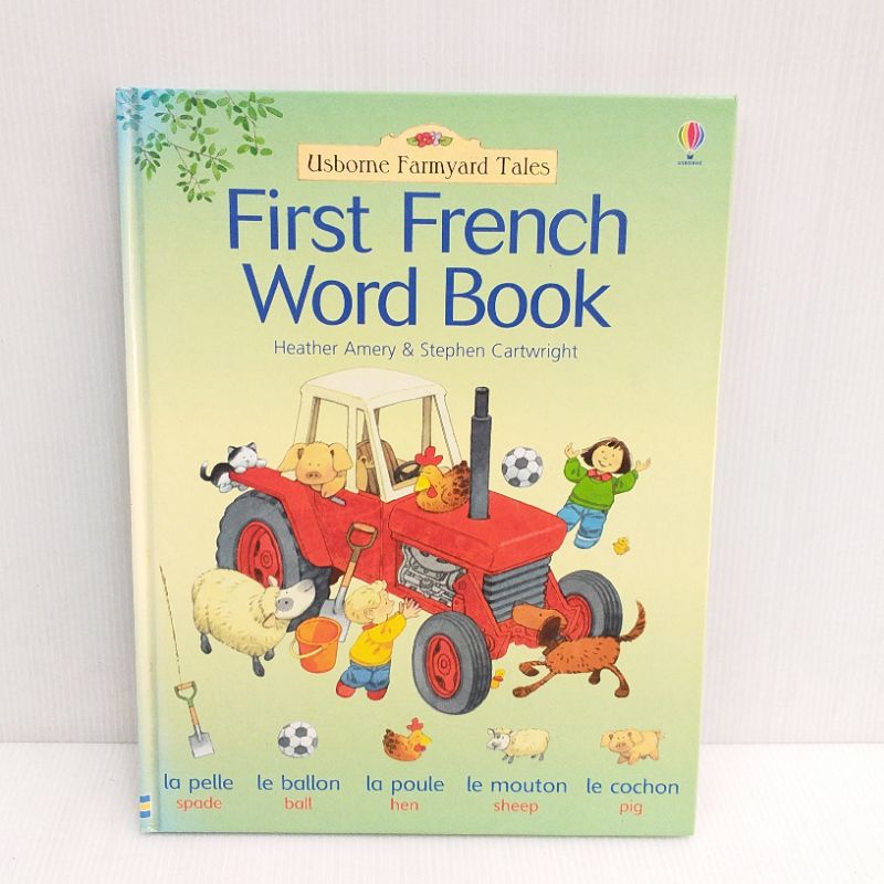 First French Word Book By Usborne หนังสือคำศัพท์ภาษาฝรั่งเศส-อังกฤษ มือ ...