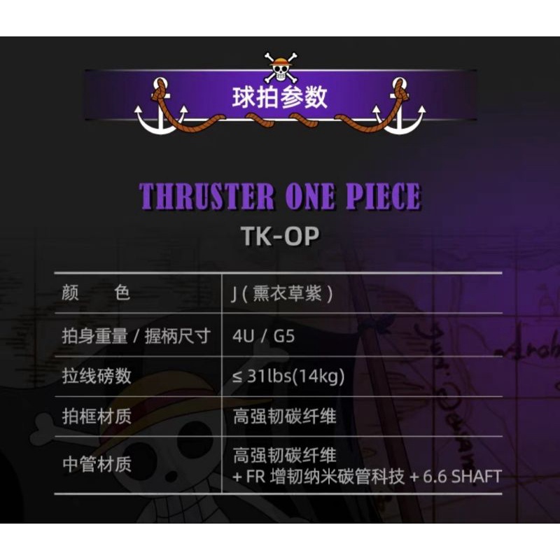 pre-order-victor-x-one-piece-ไม้แบด-สินค้ารับประกันของแท้