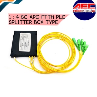 SPLITTER FIBER OPTIC SC/APC 1X4(SC34)