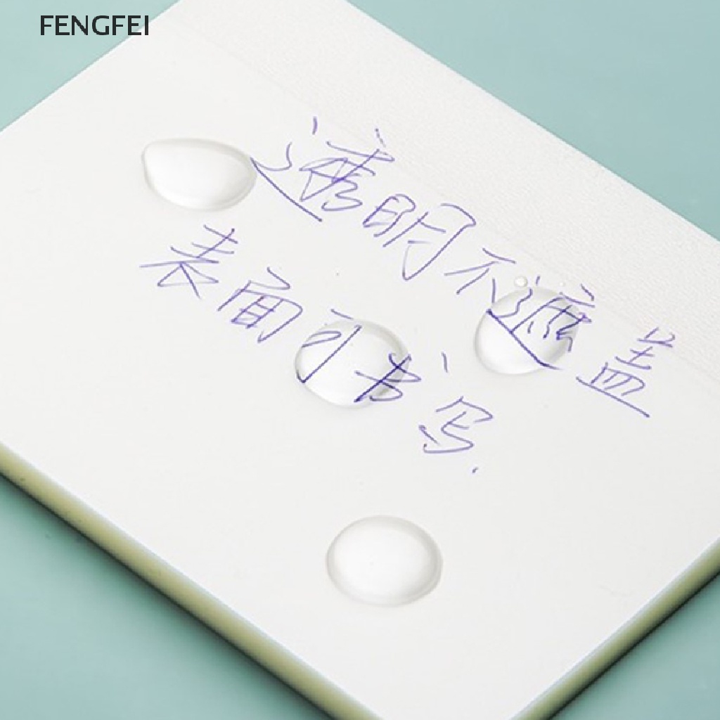 fengfei-กระดาษโน้ต-pet-แบบใส-กันน้ํา-100-แผ่น