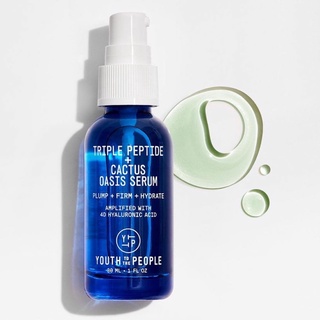 พรีออเดอร์นะคะ Youth toThe People Triple Peptide + Cactus Hydrating + Firming Oasis Serum