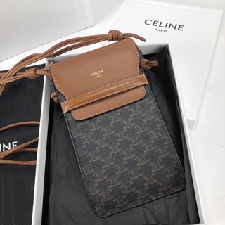 New‼️ Celine phone crossbody in tan มือ1 ของแท้💯