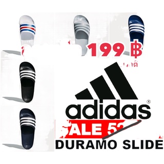 ของแท้ ใหม่ ขายดี ล่าสุด 2022รองเท้าแตะ Adidas Duramo Slide 🔥มีเก็บปลายทาง🔥 รองเท้าแตะถูกที่สุด ทุกสีทุกไซส์ รองเท้าแต