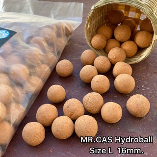 1Free 1 Hydroball เม็ดดินเผามวลหนัก 1ลิตร ไซส์ L  ขนาด 16 mm. (1.2 kg. ต่อ ลิตร)