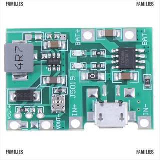 ครอบครัว.★บอร์ดชาร์จแบตเตอรี่ Li-Ion 18650 3.7V 4.2V Dc-Dc