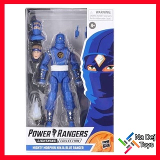 Power Rangers Lightning Collection Mighty Morphin Ninja Blue 6" Figure พาวเวอร์ เรนเจอร์ ไมท์ตี้ มอร์ฟิน นินจา บลู