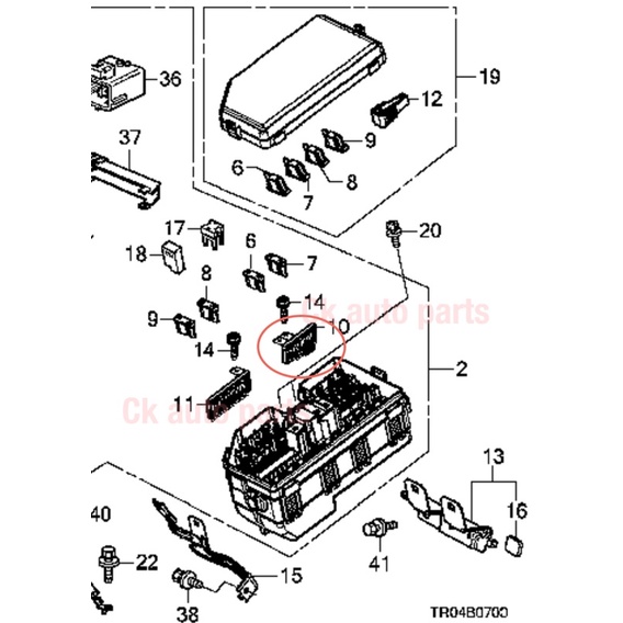 ฟิวส์เมน-แท้-ฮอนด้า-ซีวิค-2012-honda-civic-2012-fb-fuse