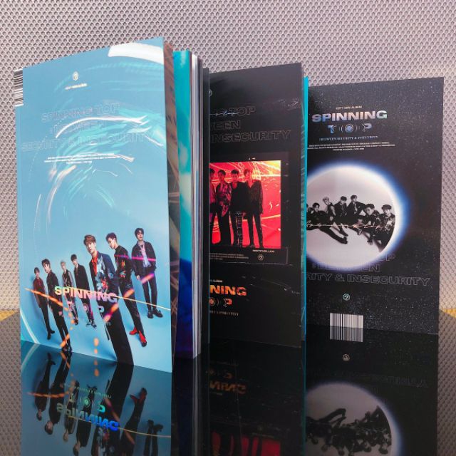 Album GOT7 SPINNING TOP BETWEEN SECURITY & INSECURITY อัลบั้มเปล่า
