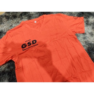 เสื้อยืดโสม GSD  สีส้มเข้ม ของแท้💯%