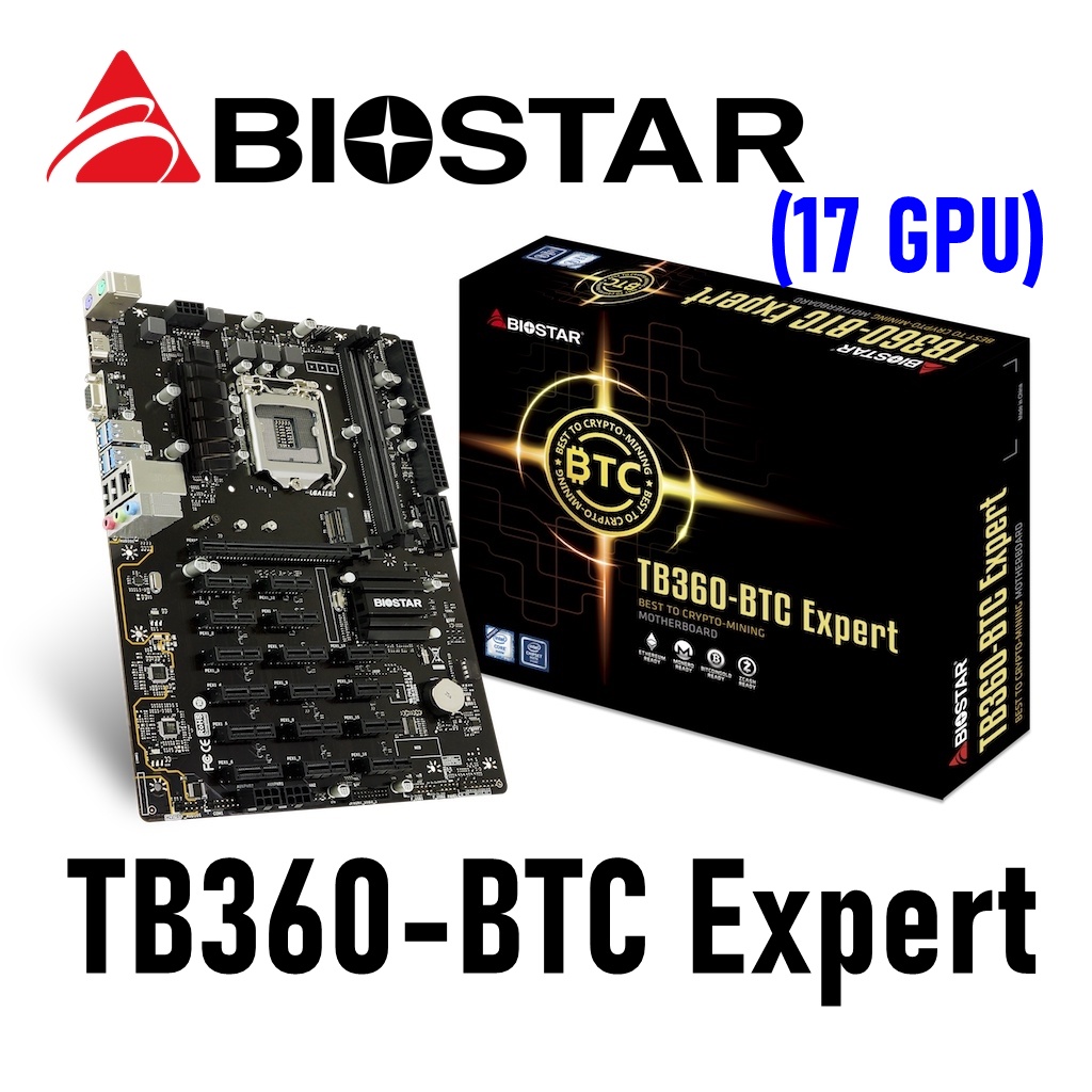 Biostar TB360-BTC D (Intel 8th And 9th Gen), LGA1151 SODIMM DDR4 8, GPU Support GPU Mining Motherboard | TB360-BTC D Buy, Best Price In Ssia, Moscow, Saint Petersburg - Foto 5