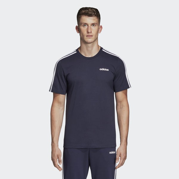 Adidas AT M T Shirt ESS 3S TEE DU0440 NVY 800 Shopee Thailand