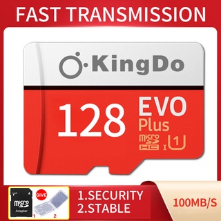 (M6) Sd Card Evo Plus Micro Sd Card Class 10 Speed 100 Mb / S Tf Card U 3 4 K รองรับ 128 Gb