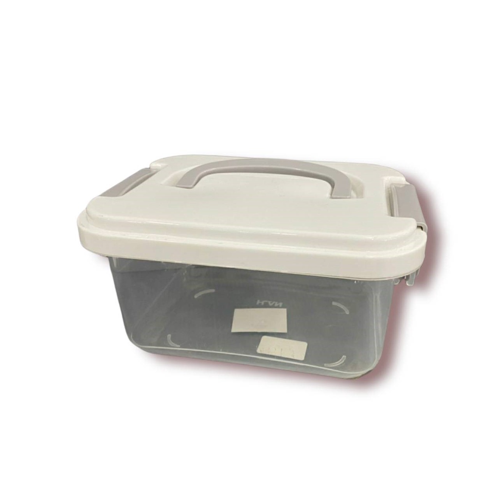 กล่องเก็บของแบบใส-สไตล์เรียบง่าย-กล่องเก็บของกันฝุ่น-กล่องเก็บของอเนกประสงค์แบบพกพา