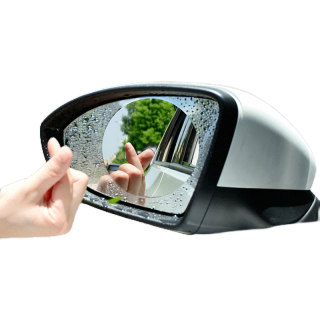 (ลด15%ใส่โค้ด LPTAUG1)(1 ชุด มี 2 แผ่น) AAT ฟิล์มกันน้ำติดกระจกมองข้างรถยนต์ Rearview Mirror Rain Proof Film