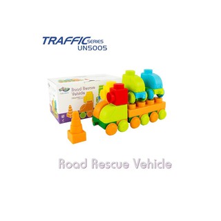 UNiPLAY Soft Block - Traffic Series รุ่น UN5005 Road Rescue Vehicle