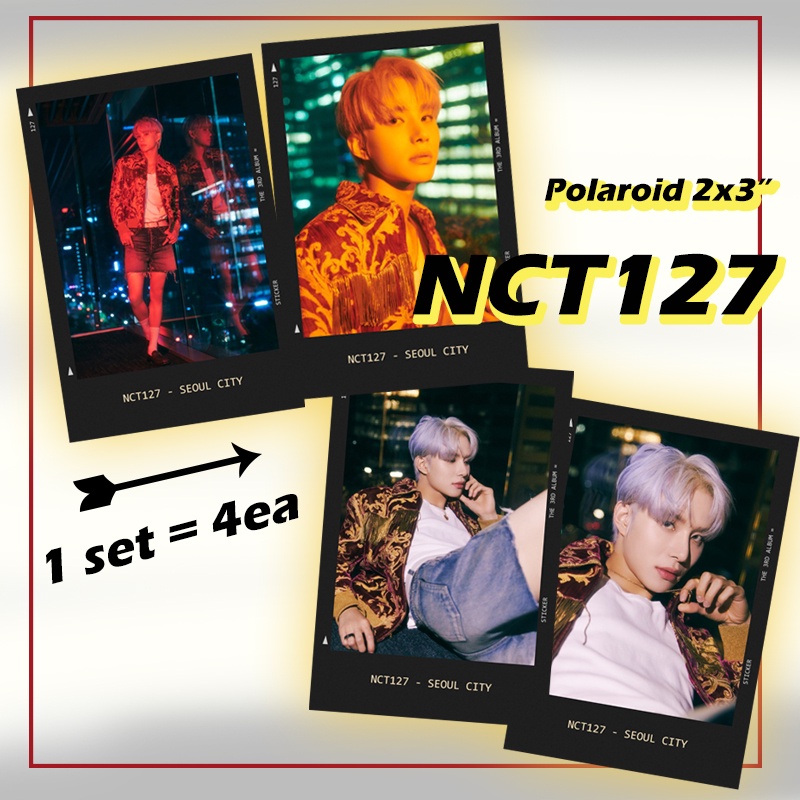 รูปภาพของ127 - sticker เซตรูป 2x3 นิ้ว (4ใบ) seoul city - kpopลองเช็คราคา
