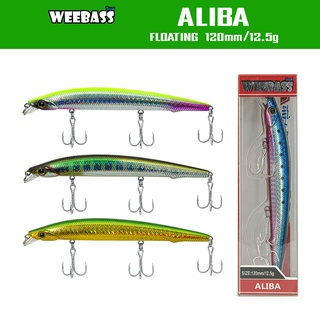 WEEBASS LURE เหยื่อปลั๊ก - รุ่น ALIBA FLOATING 120mm/12.5g เหยื่อปลอม