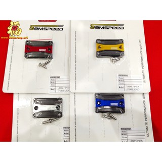 40. ฝาปิดปั้มบนแต่ง ตรงรุ่น ADV/PCX/Forza300 1ชิ้น งานSemspeed คละสี*