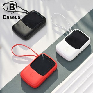 Baseus พาวเวอร์แบงค์ 10000mAh 20000mAh 15W 20w 4 เอาท์พุต และ 2 อินพุต หน้าจอดิจิทัล สําหรับ