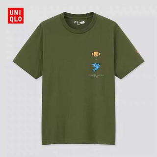 Uniqlo เสื้อยืดแขนสั้นลาย Monster Hunter Rise Ut ( 441560 )