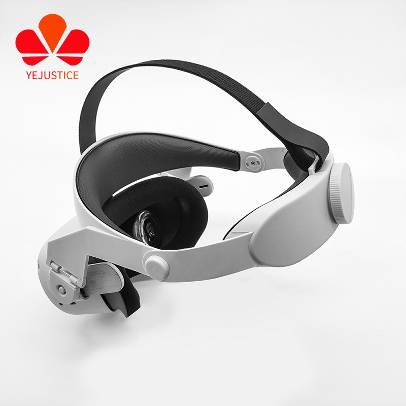 รูปภาพสินค้าแรกของสายคล้องคอสําหรับแว่นตา Vr Oculus Quest 2 ComfortableVirtual Reality Glasses Headband Adjustable Head Strap