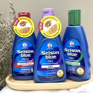 สินค้า Selsun Blue shampoo แชมพูขจัดรังแค 120ml