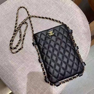 Chanel CC phone holder crossbody