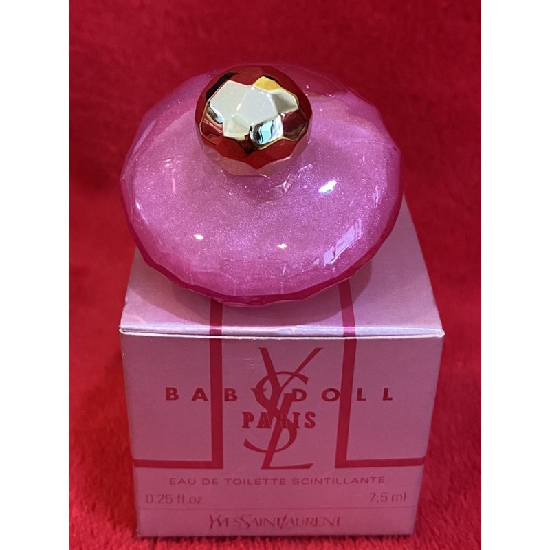 vtg-yves-saint-laurent-paris-baby-doll-7-5-ml-0-20-fl-oz-mini-perfume-new-in-box