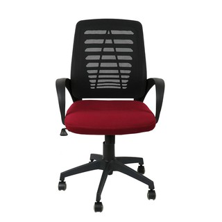 Office chair OFFICE CHAIR VIO WA98 NET/FEBRIC BL/RED Office furniture Home & Furniture เก้าอี้สำนักงาน เก้าอี้สำนักงาน F