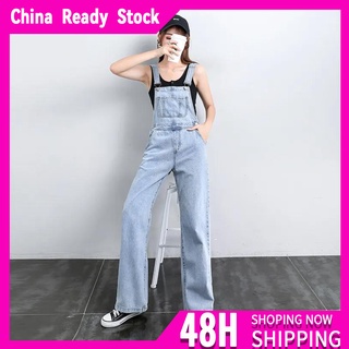 ภาพหน้าปกสินค้ากางเกงยีนส์สตรี 2021 ฤดูใบไม้ผลิใหม่สุทธิสีแดงเกาหลีรุ่นหลวมลดอายุฮยอนหร่าบางกางเกงขากว้าง ซึ่งคุณอาจชอบสินค้านี้