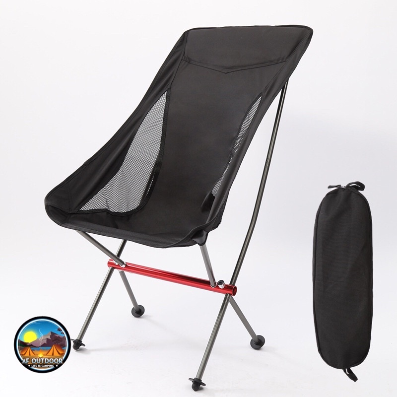 พร้อมส่ง-moonchair-โครงอลูมิเนียม-เก้าอี้พับได้น้ำหนักเบารับน้ำหนักได้-90-kg-สินค้ามือ-1