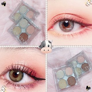 Eyeshadow Disc Powder Palette พาเลททาตา4สี