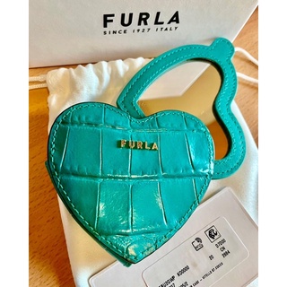 มือ1🌹Furla กระจกทรง Mini Heart ของแท้ 100%