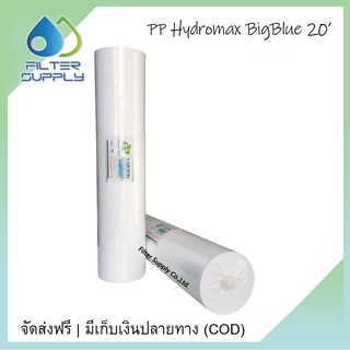 ไส้กรองน้ำ PP Bigblue Hydro Max ขนาด 4.5 x 20 นิ้ว จำนวน 2 ชิ้น