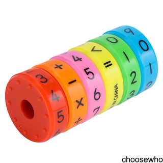 [CHOO] Magnetic Mathematics Learning Cylinder Numbers Toys Kindergarten Educational Intelligence Arithmetic Toys