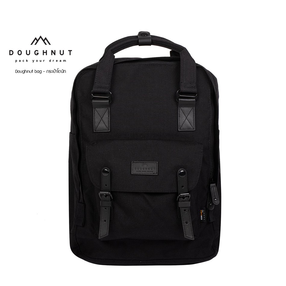 doughnut-bag-macaroon-large-cordura-black-series-กระเป๋าเป้-รหัสสินค้า-05936