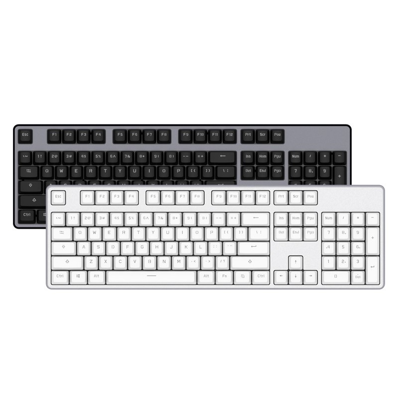คีย์บอร์ดไร้สาย Royal Kludge 104Key TTC RK989 RK104PLUS Backlit ...