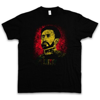 Haile Selassie Portrait I T-Shirt Lion Of Judah Ethiopia Rastafari Irie Jamaika